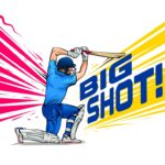 Cricket,Player,Hitting,Big,Shot,Vector.,Vector,Illustration,Of,Batsman